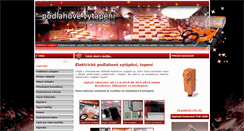 Desktop Screenshot of podlahove-vytapeni.eu